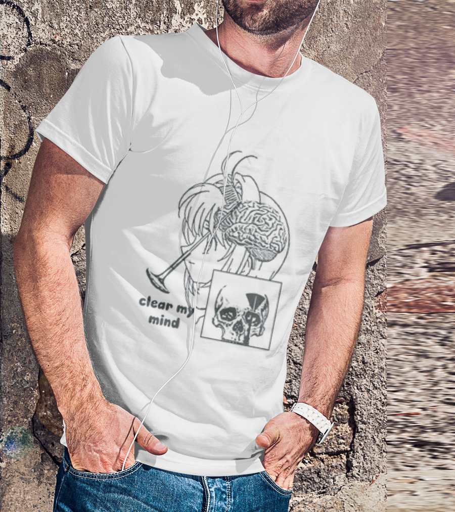 Sakura Clear My Mind Anime Aesthetic Manga Japan Blossom T-Shirt