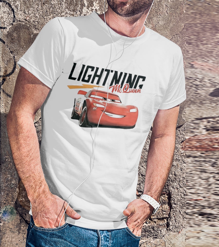 Lightning McQueen 95 Custom Built Piston Cup Racer T-Shirt