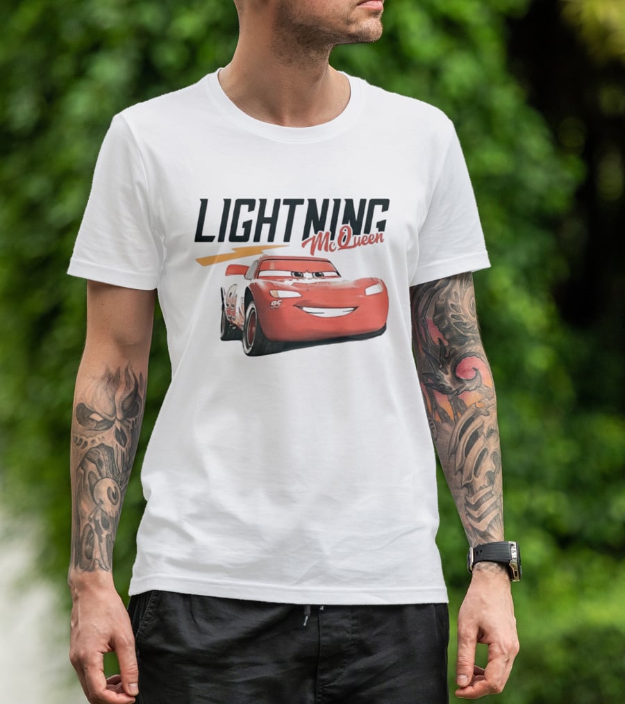 Lightning McQueen 95 Custom Built Piston Cup Racer T-Shirt