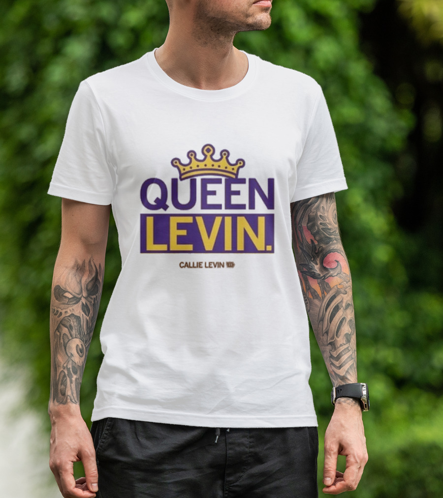 Queen Callie Levin Iowa Hawkeyes Crown T-Shirt