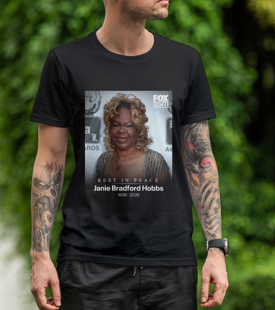 Rest In Peace Janie Bradford Hobbs 1939 2026 T-Shirt