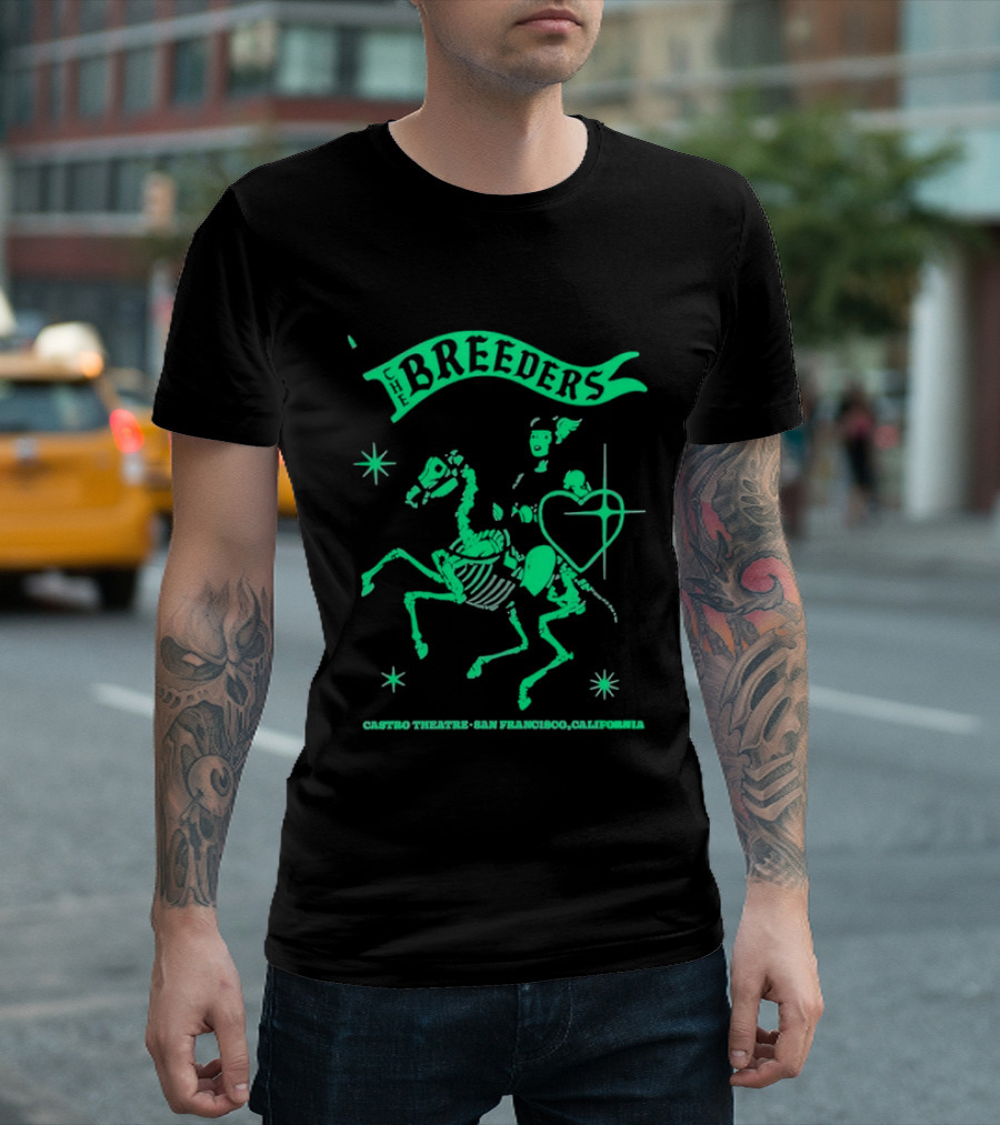 The Breeders Castro Theatre San Francisco California T-Shirt