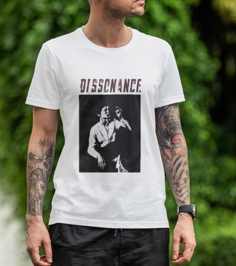 BTS V Taehyung Dissonance Black And White T-Shirt