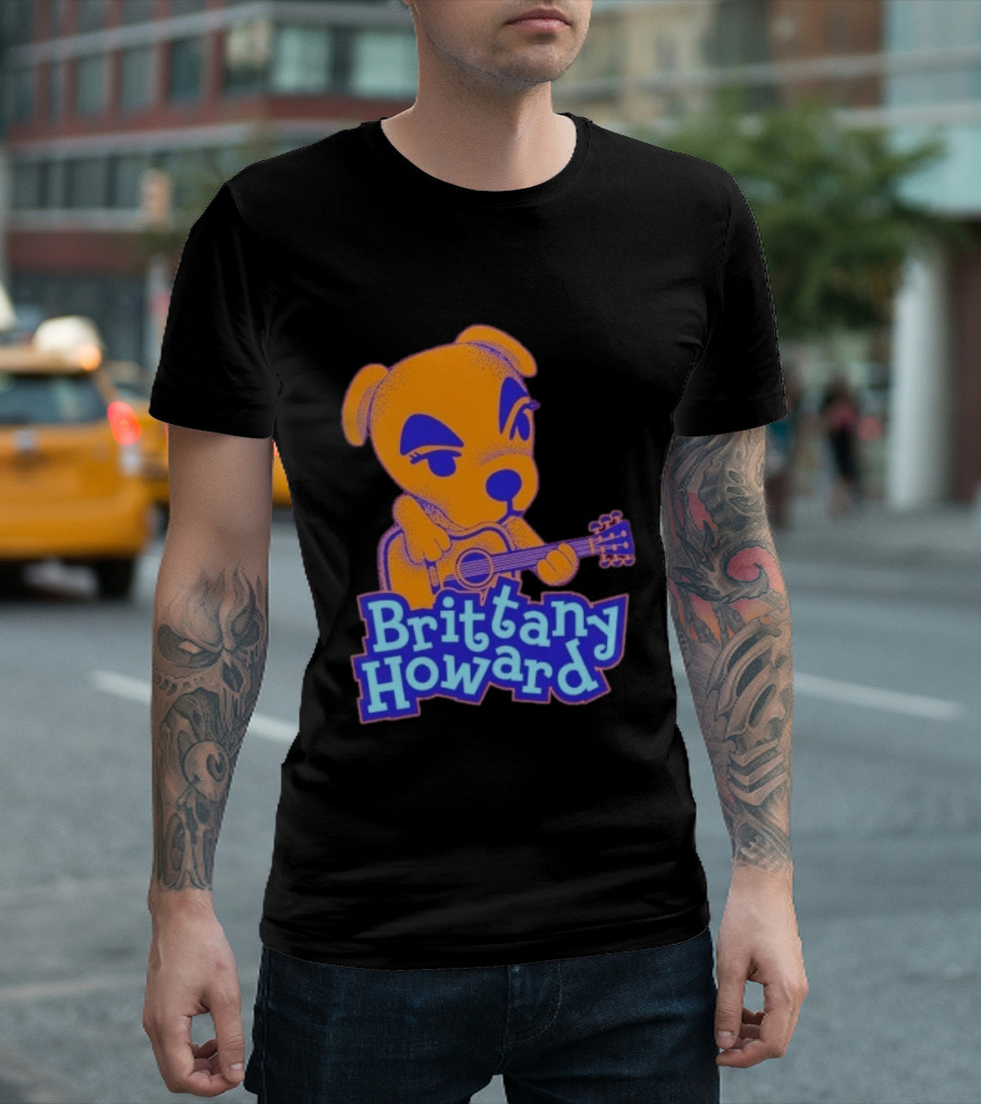 Brittany Howard Bless My Heart Bless My Soul Guitar Playing Dog T-Shirt