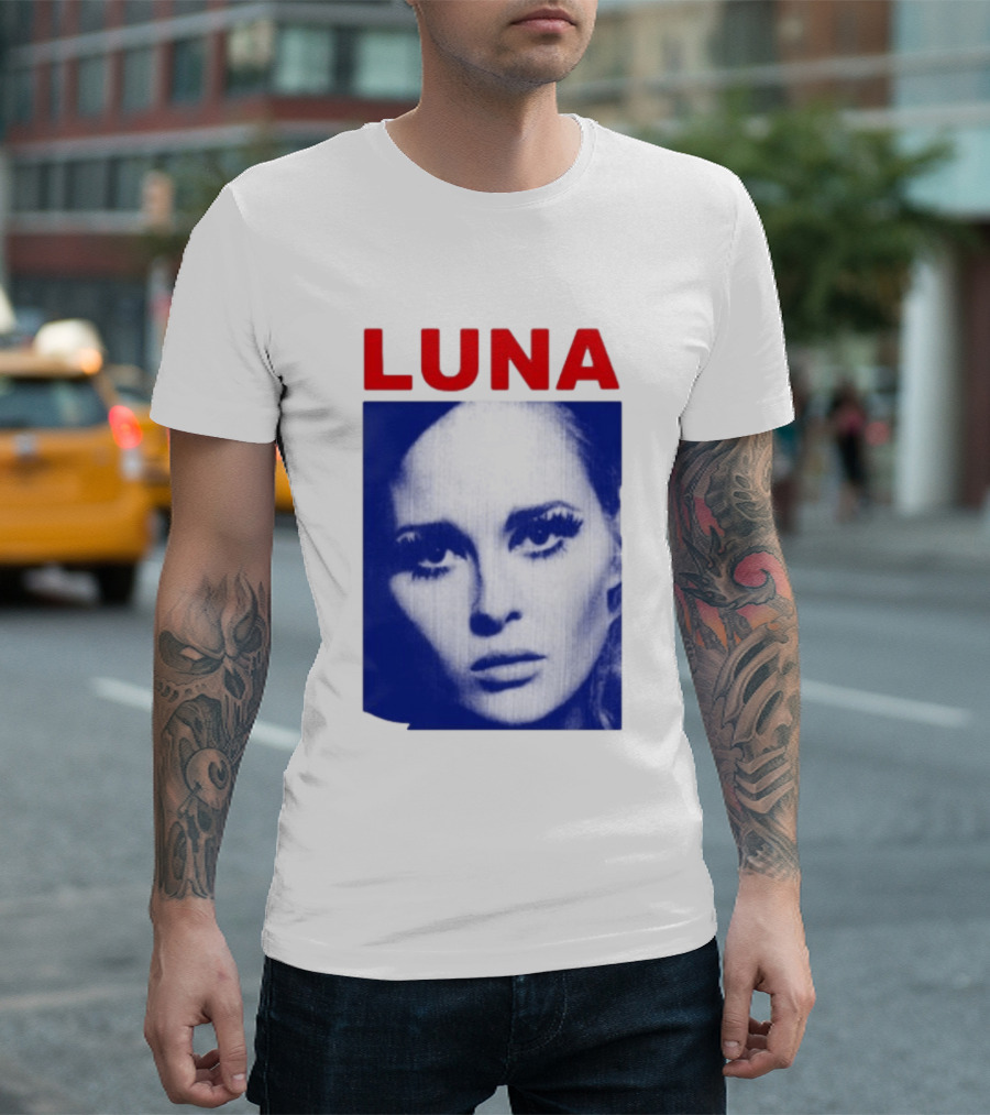 Luna Faye Retro Portrait Image T-Shirt