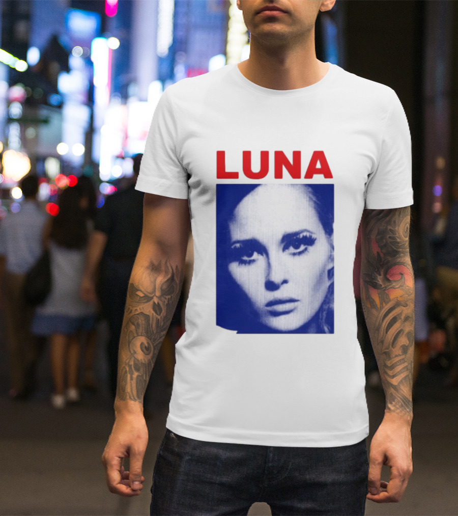 Luna Faye Retro Portrait Image T-Shirt