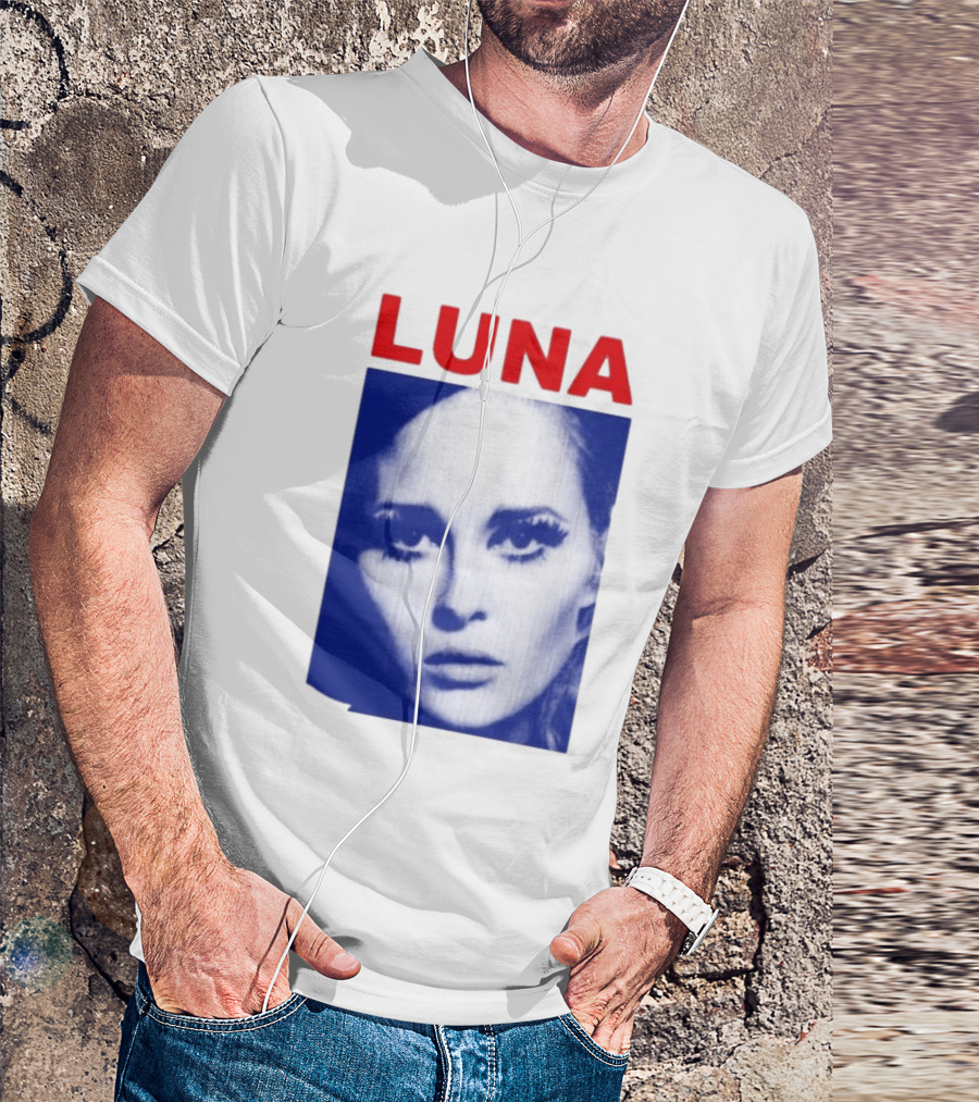 Luna Faye Retro Portrait Image T-Shirt