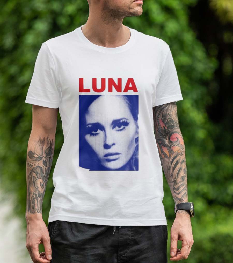 Luna Faye Retro Portrait Image T-Shirt