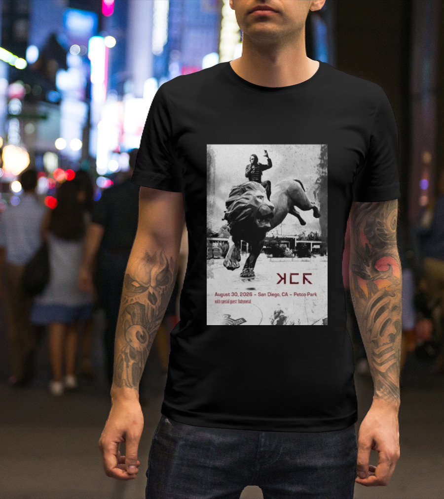 My Chemical Romance August 30 2026 San Diego Petco Park Special Guest Babymetal T-Shirt