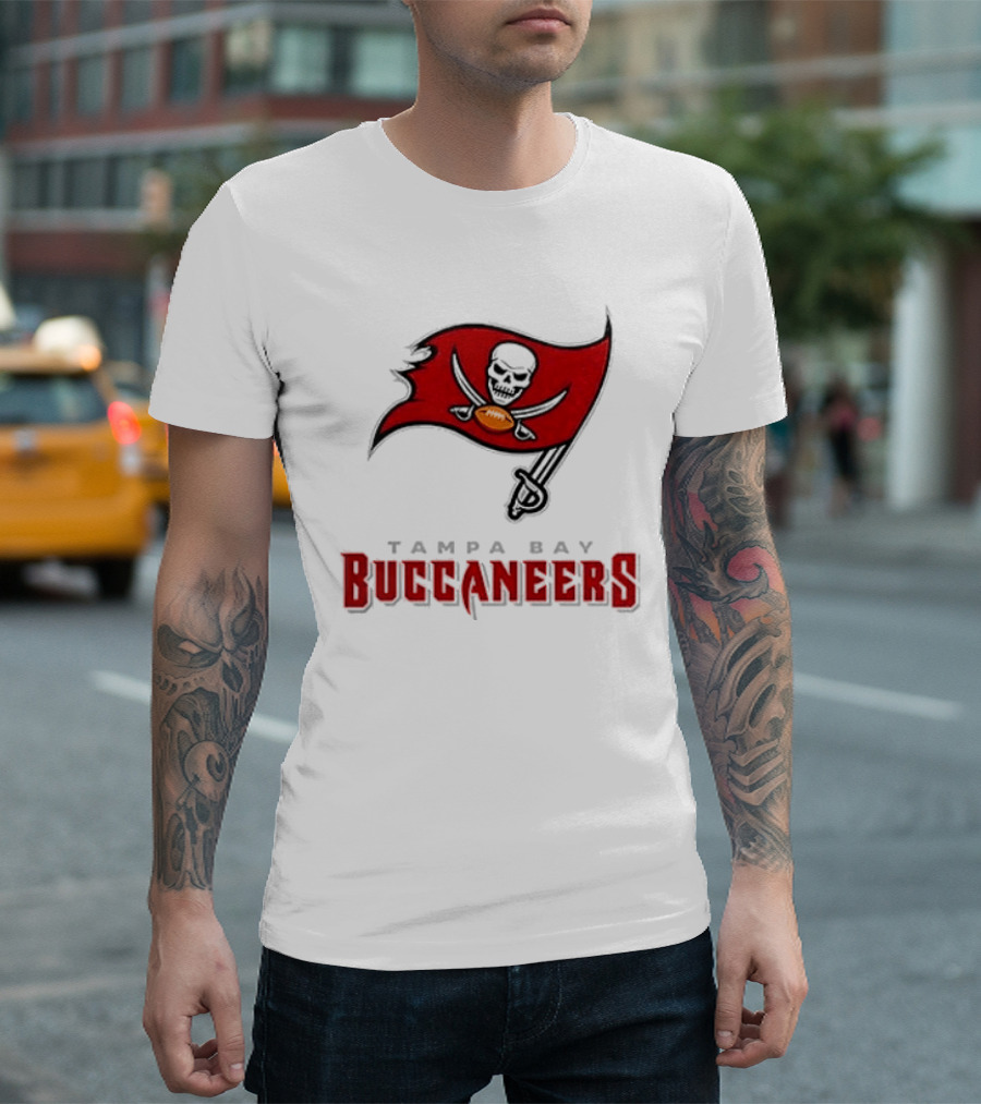 Tampa Bay Buccaneers Season Opener Skull Flag T-Shirt