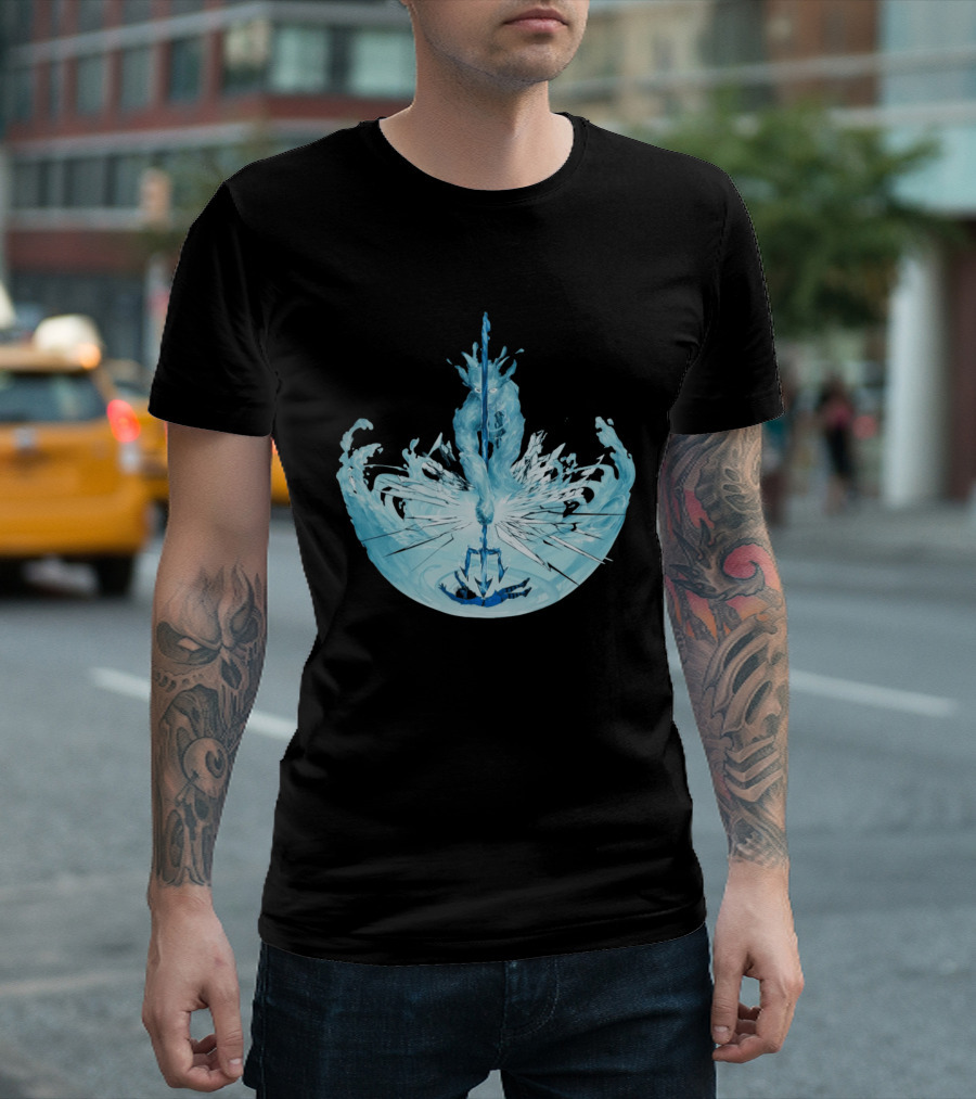 Epic The Musical Shatter The Ocean Water Creature Scene T-Shirt