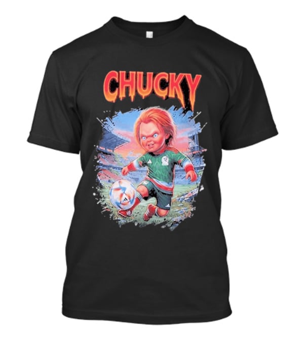 Chucky In Mexico Soccer Halloween House Of Tees T-Shirt