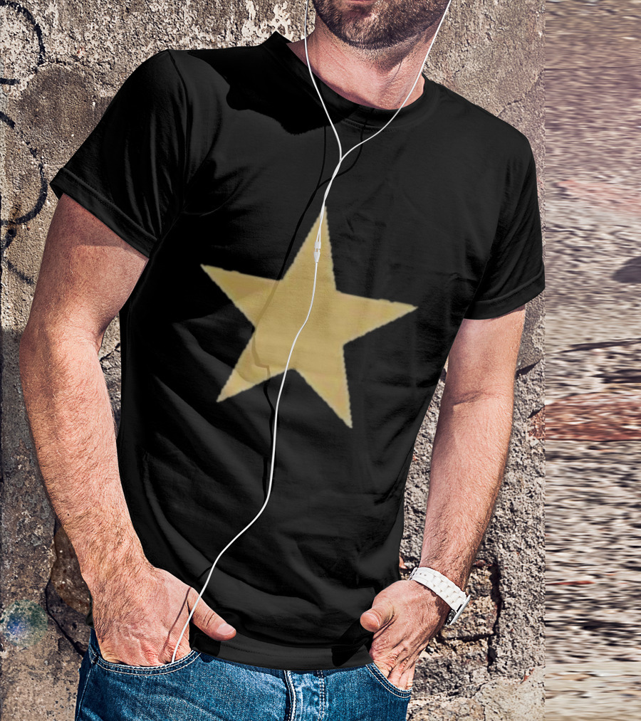Justin Laboy YEEZY TS 07 NOLA Gold Star T-Shirt
