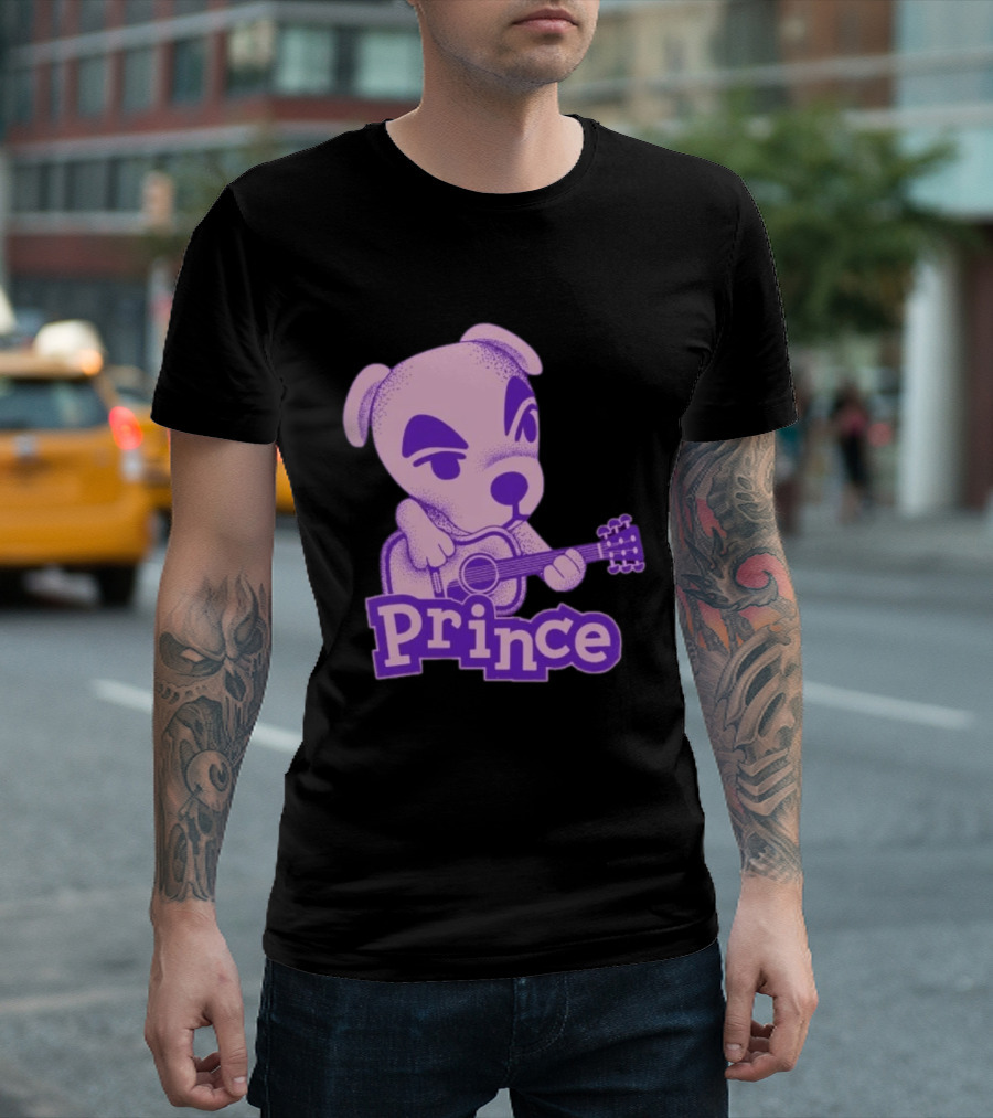 KK Slider Prince Life Is Just A Party And Parties Aren't Meant To Last Purple Guitar T-Shirt