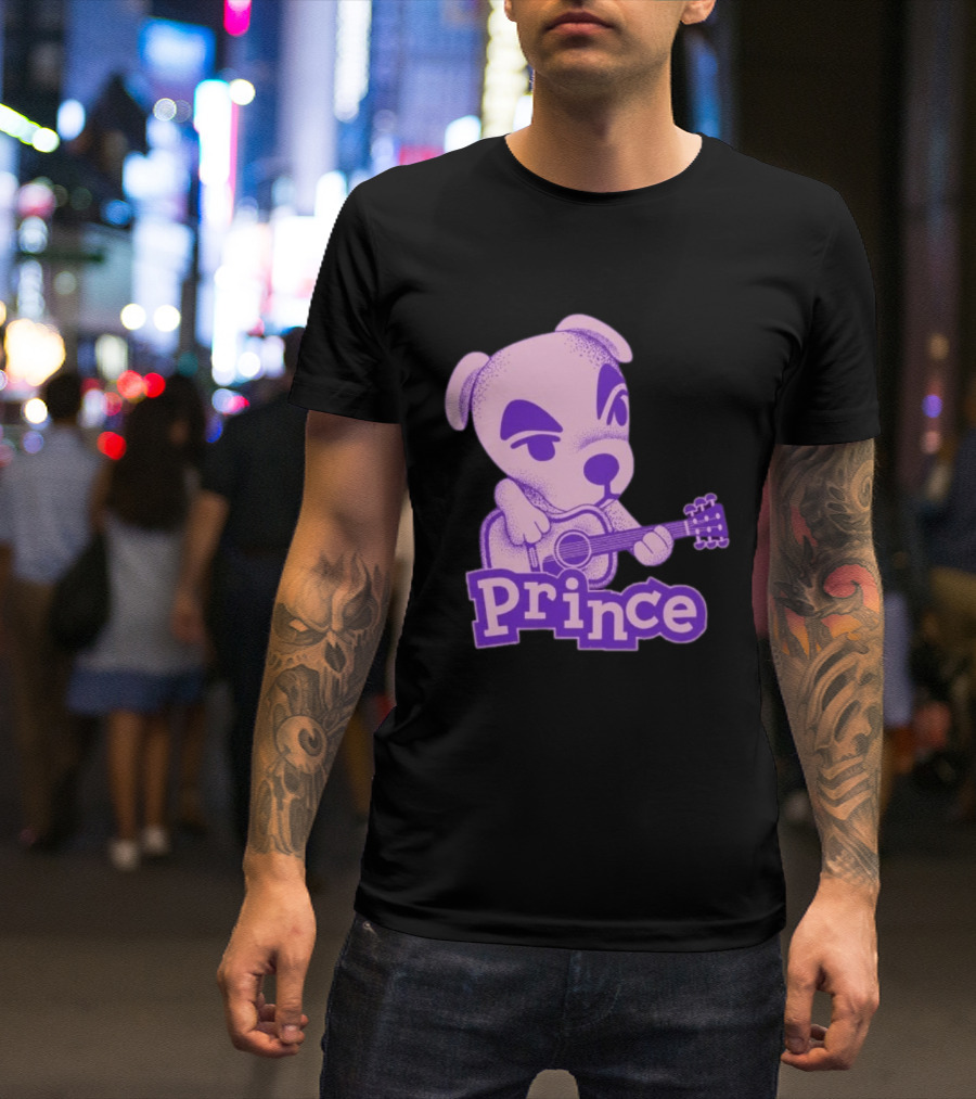 KK Slider Prince Life Is Just A Party And Parties Aren't Meant To Last Purple Guitar T-Shirt