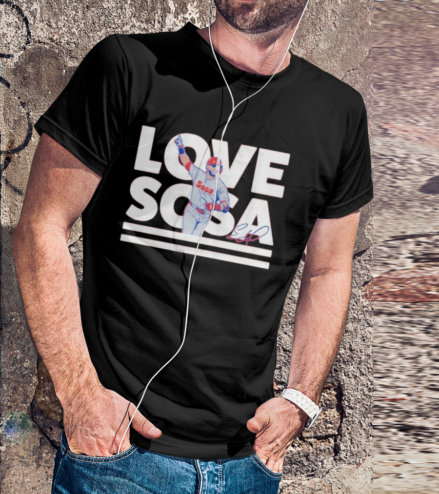 Love Sosa Edmundo Philadelphia Phillies Signature Celebration T-Shirt
