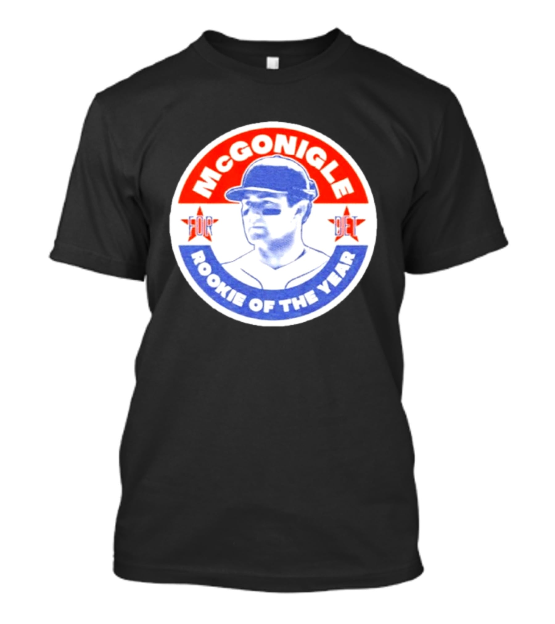 Kevin McGonigle Rookie Of The Year Detroit Baseball Stars T-Shirt