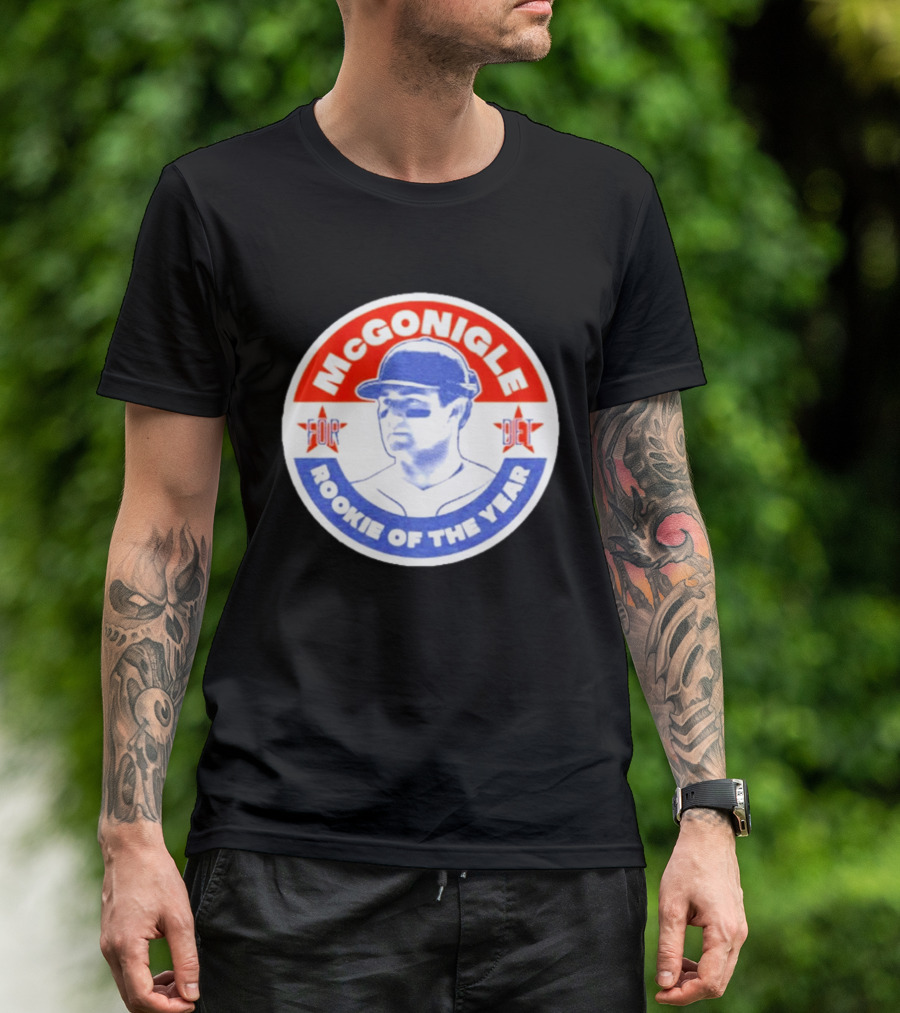 Kevin McGonigle Rookie Of The Year Detroit Baseball Stars T-Shirt