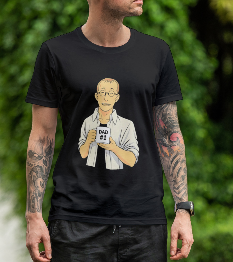 Fatherhood Number 1 Dad T-Shirt