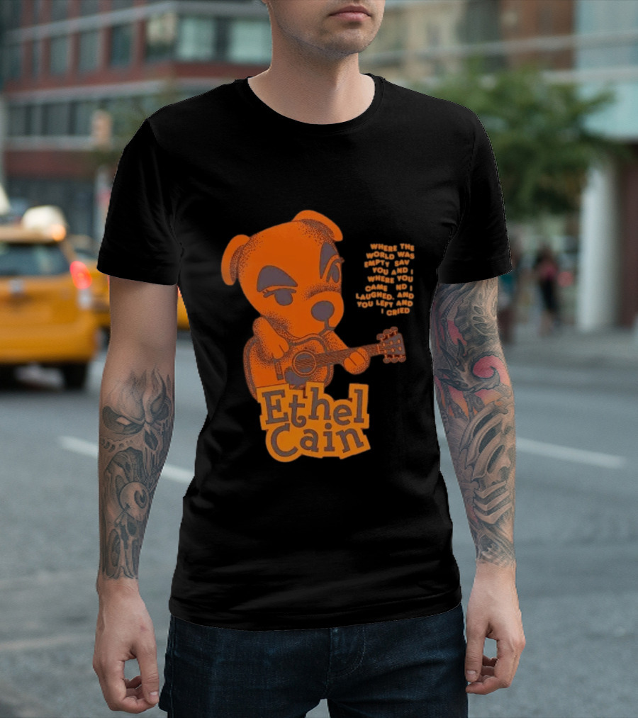 Ethel Cain K.K. Slider Inspired Graphic With Guitar T-Shirt
