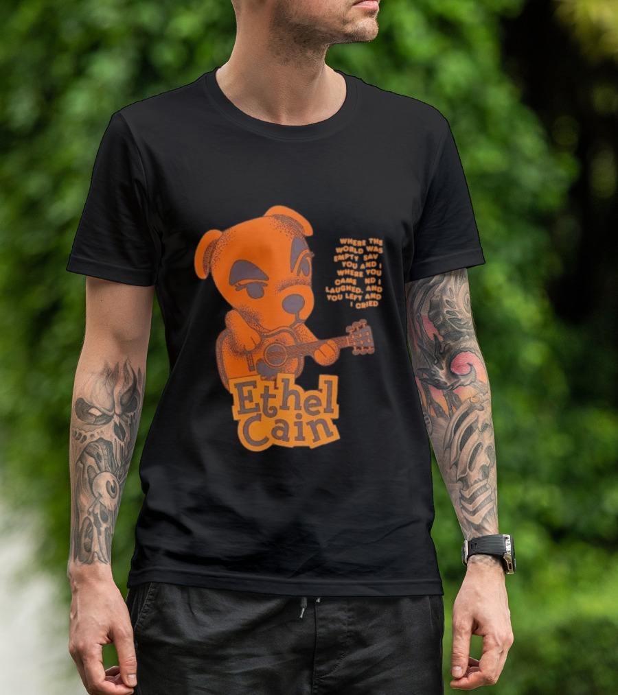Ethel Cain K.K. Slider Inspired Graphic With Guitar T-Shirt