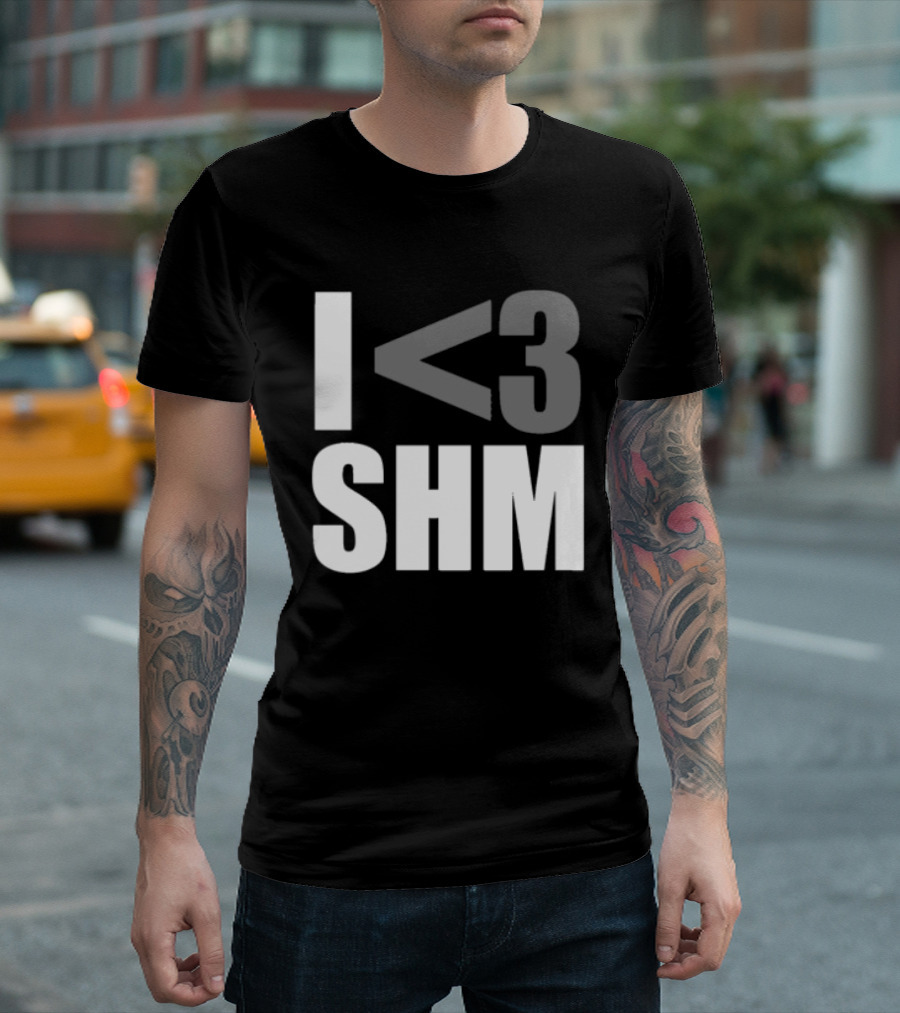I Love Swedish House Mafia SHM Enthusiast Black T-Shirt