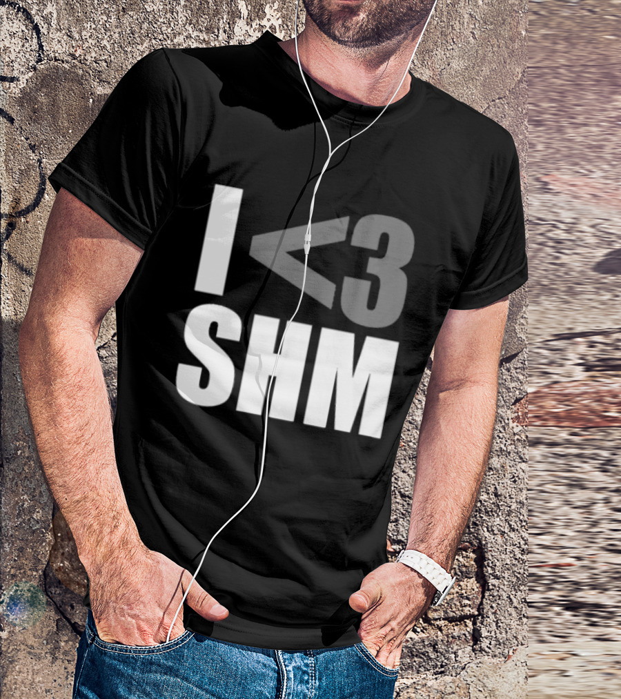 I Love Swedish House Mafia SHM Enthusiast Black T-Shirt
