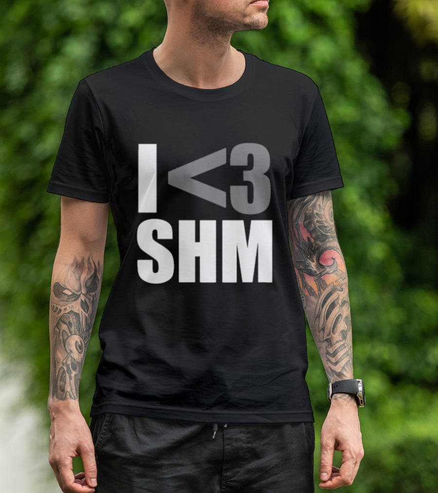 I Love Swedish House Mafia SHM Enthusiast Black T-Shirt