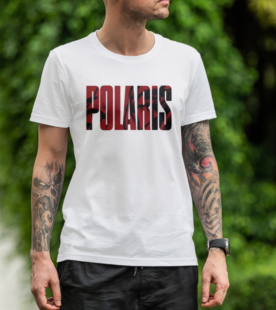 Armada Store Polaris Extermination Graphic Red And Black T-Shirt