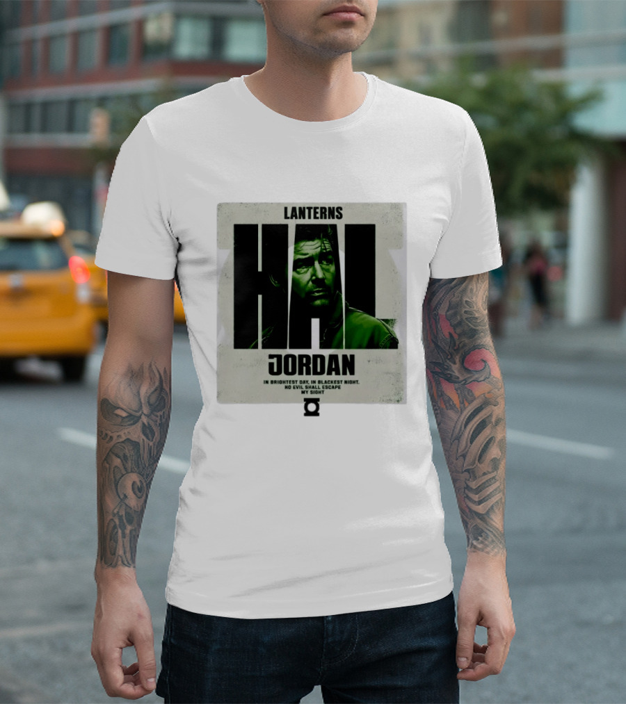Hal Jordan Lanterns In Brightest Day In Blackest Night No Evil Shall Escape My Sight T-Shirt