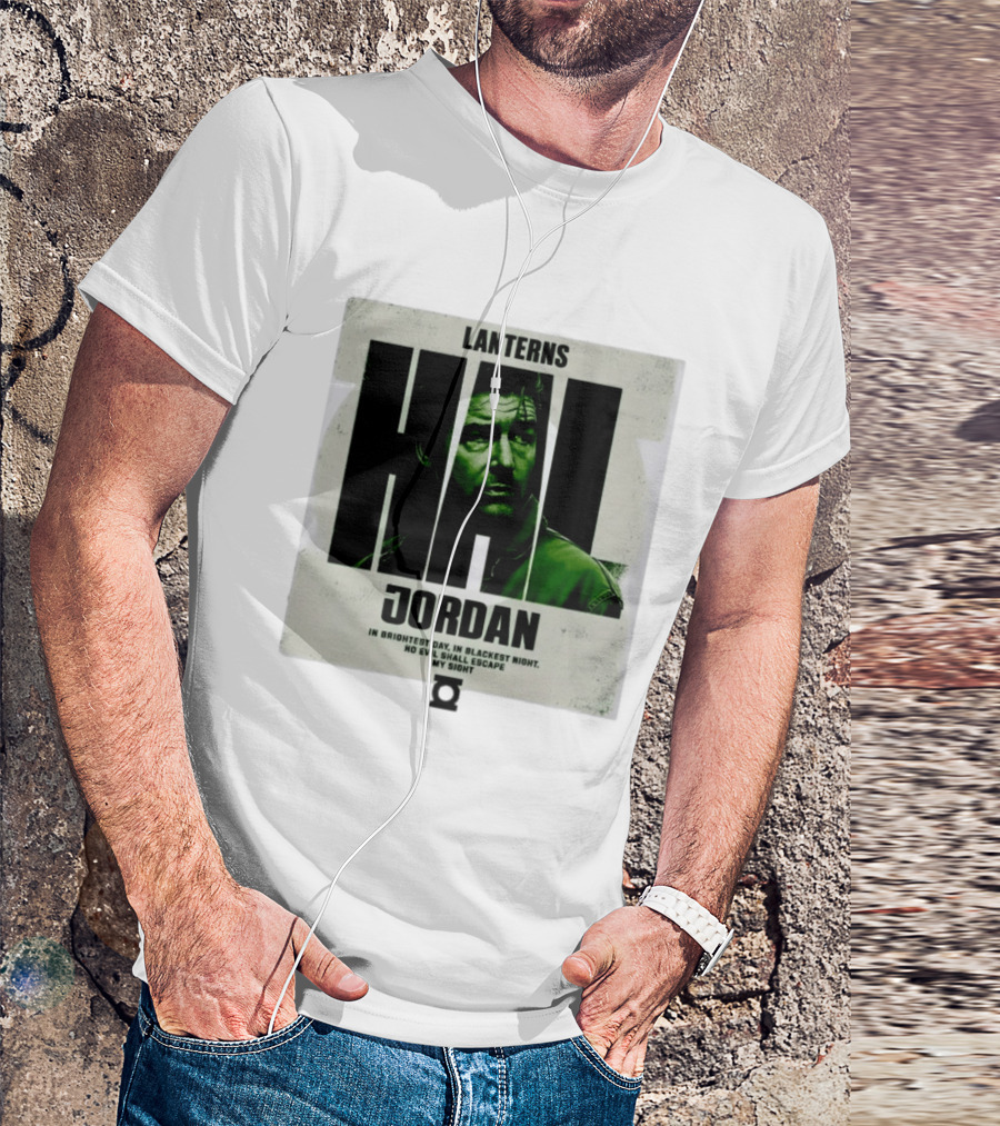 Hal Jordan Lanterns In Brightest Day In Blackest Night No Evil Shall Escape My Sight T-Shirt