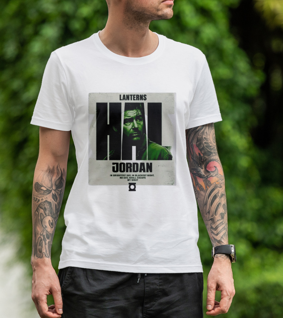 Hal Jordan Lanterns In Brightest Day In Blackest Night No Evil Shall Escape My Sight T-Shirt