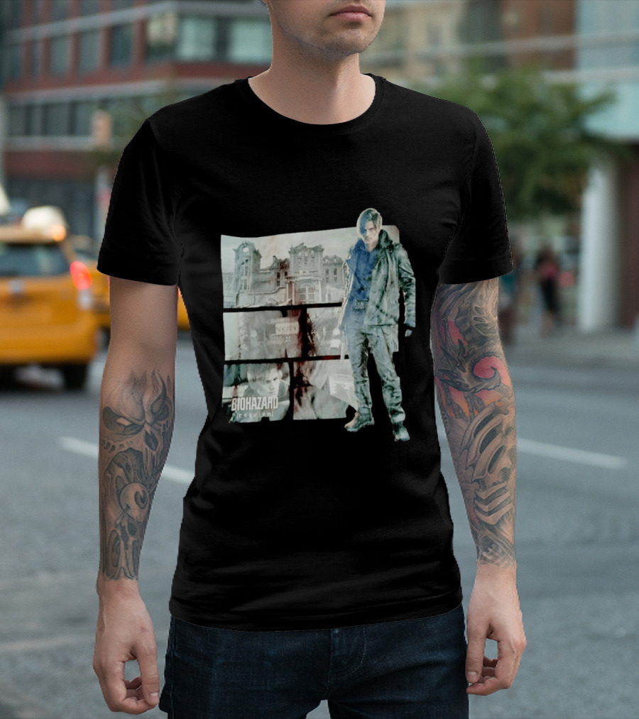 Leon S Kennedy Biohazard Requiem Raccoon City Survival Horror Game Series T-Shirt