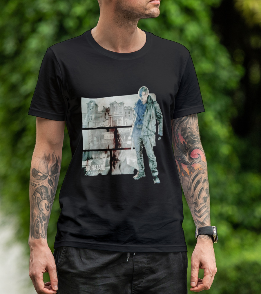 Leon S Kennedy Biohazard Requiem Raccoon City Survival Horror Game Series T-Shirt