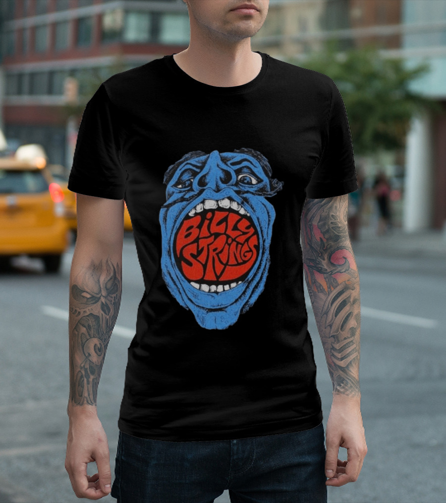 Billy Strings Ionia Freak Fair 2026 Big Face I'm A Freak For Bluegrass T-Shirt
