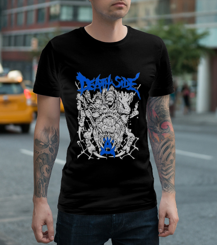 Death Side Band Hardcore Punk Anarchy Monster T-Shirt
