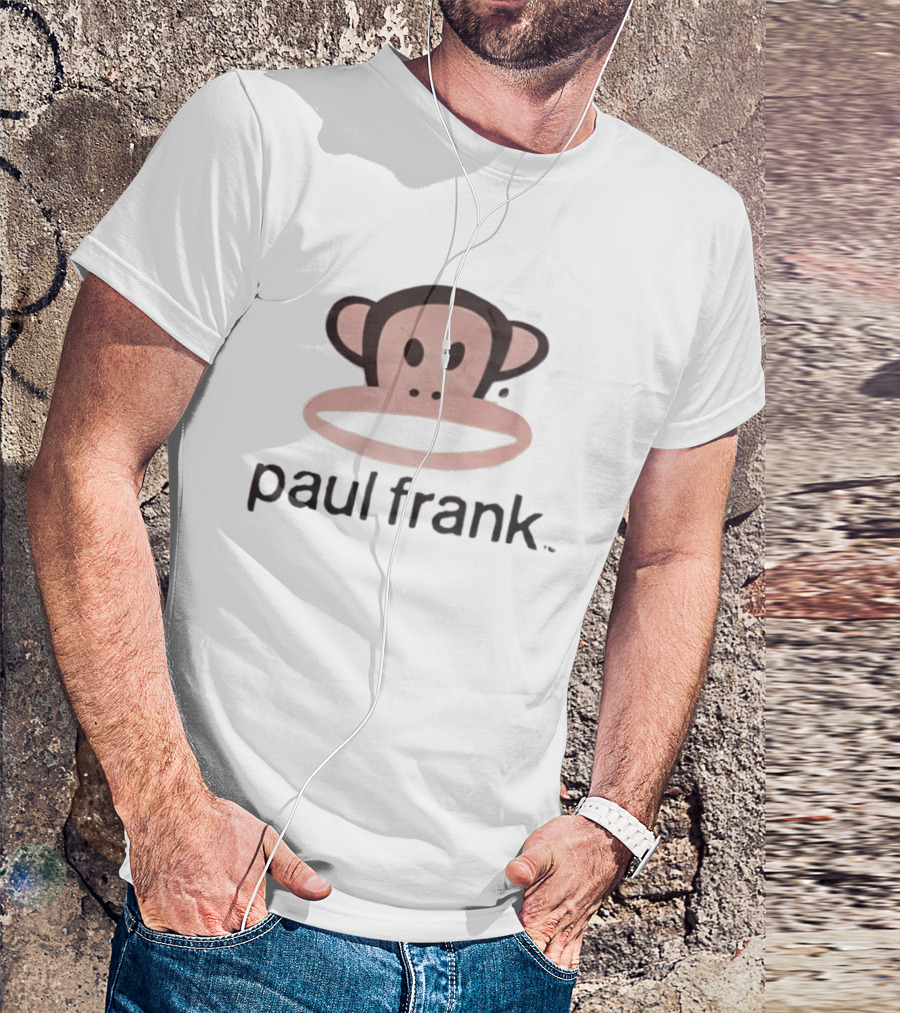 Paul Frank Julius The Monkey Face Icon Streetwear T-Shirt
