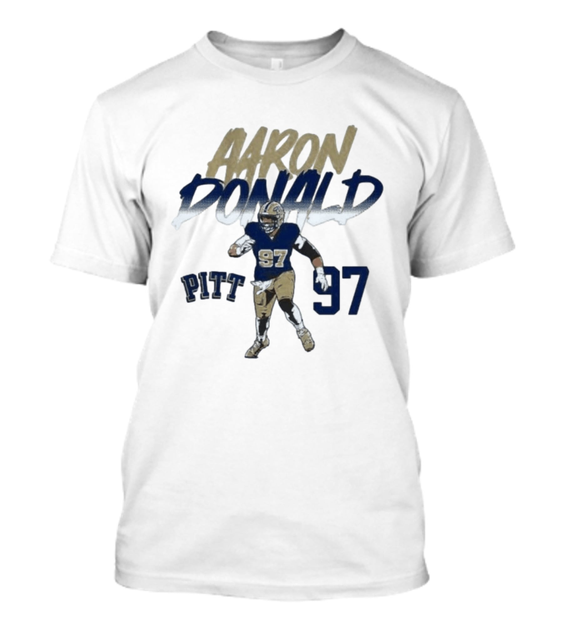 Aaron Donald 97 Pitt Panthers Football T-Shirt