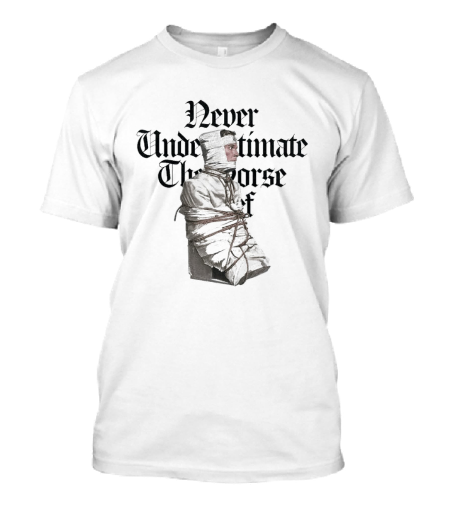 Never Underestimate The Horse Thief Western Style Cowboy T-Shirt