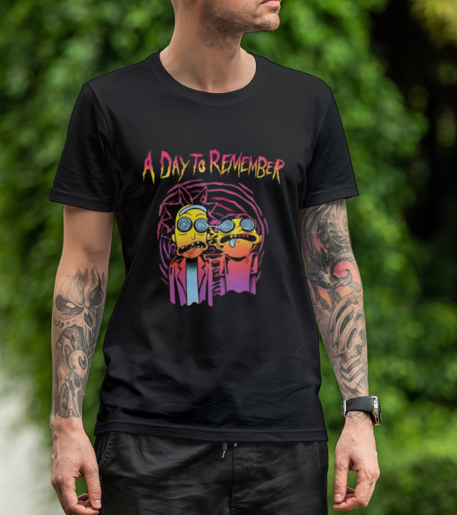 A Day To Remember Hypnotize Cartoon Characters Psychedelic T-Shirt