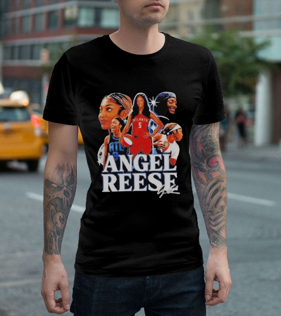 Angel Reese ATL 5 Atlanta Basketball Bootleg T-Shirt