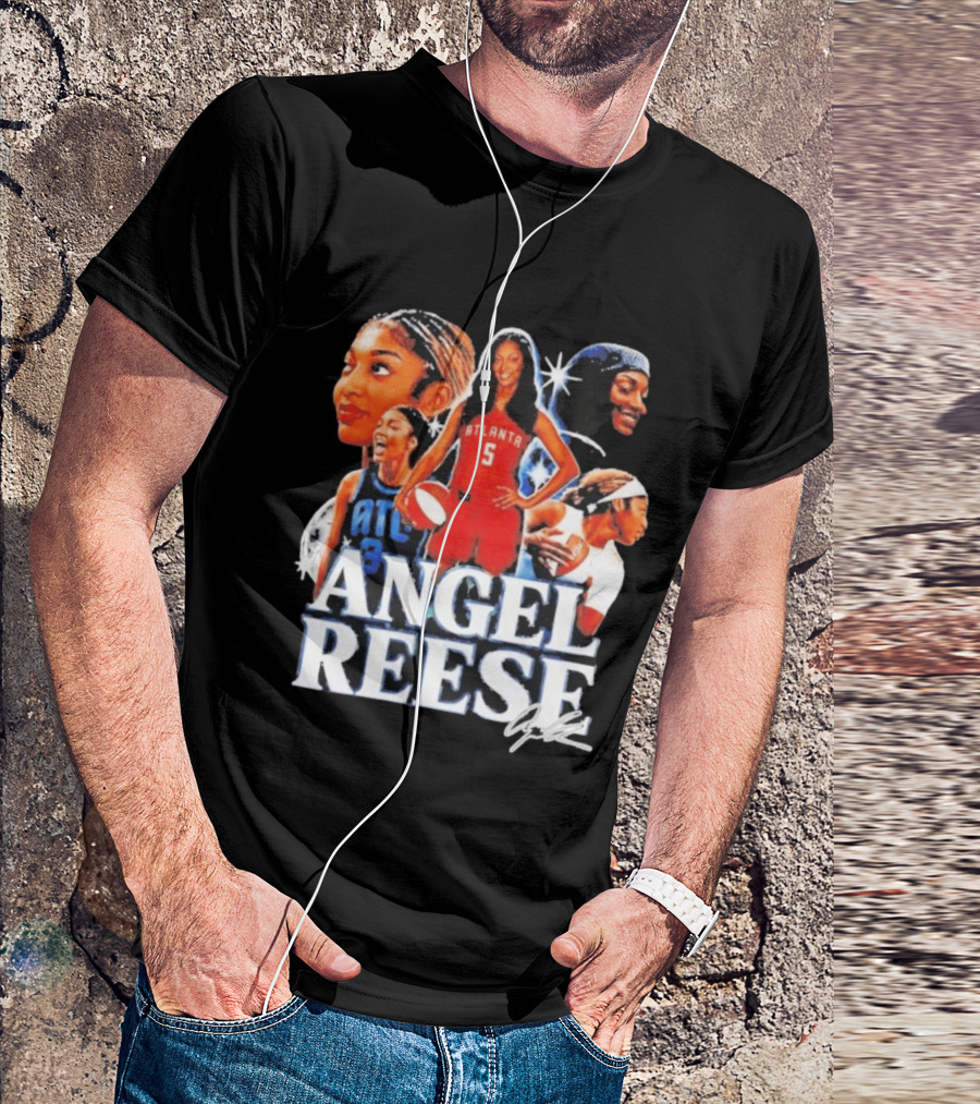 Angel Reese ATL 5 Atlanta Basketball Bootleg T-Shirt
