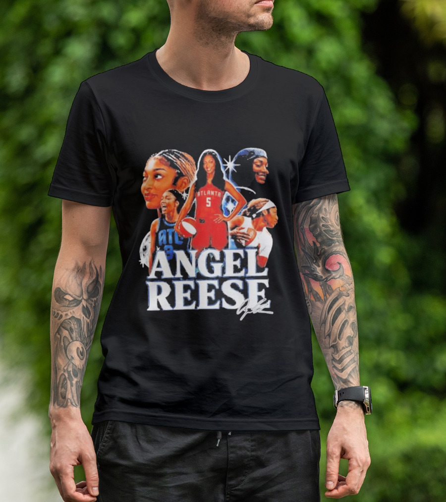 Angel Reese ATL 5 Atlanta Basketball Bootleg T-Shirt
