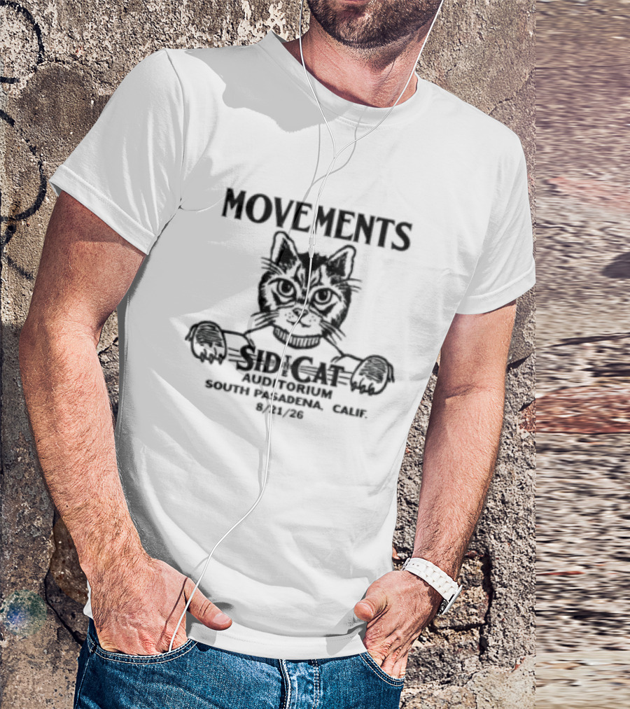 Movements Sid The Cat Show Double Win Carries On 1977 1979 T-Shirt