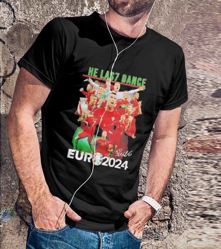 Cristiano Ronaldo He Las7 Dance Euro 2024 T-Shirt