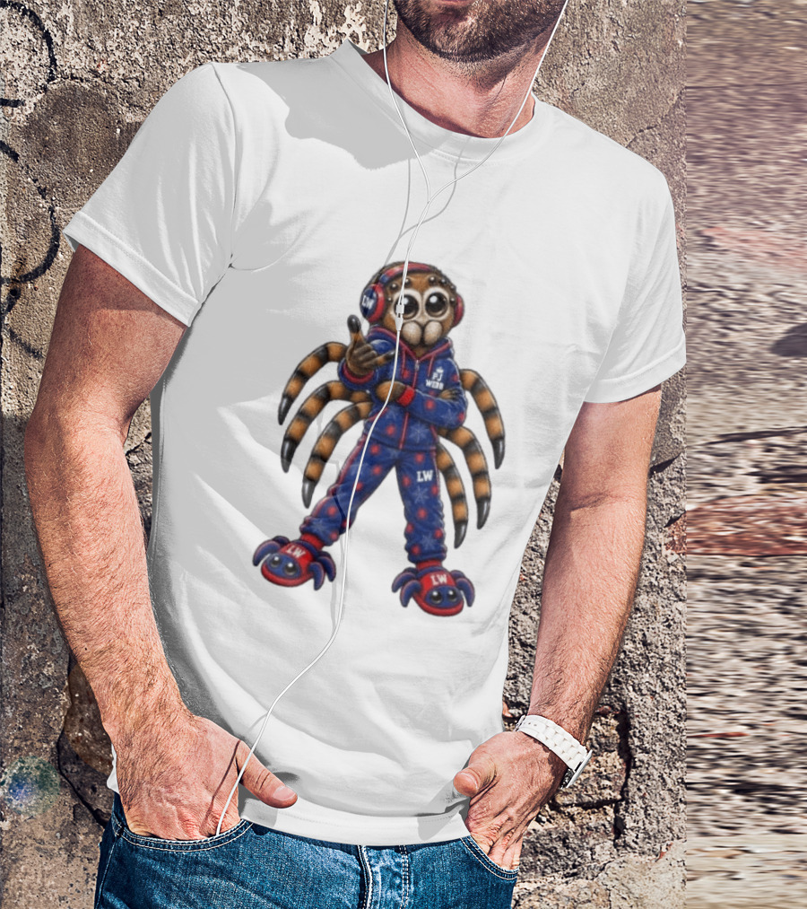 PJ Black Spidey PJ Webb LW Spider Character In Blue Red Outfit T-Shirt