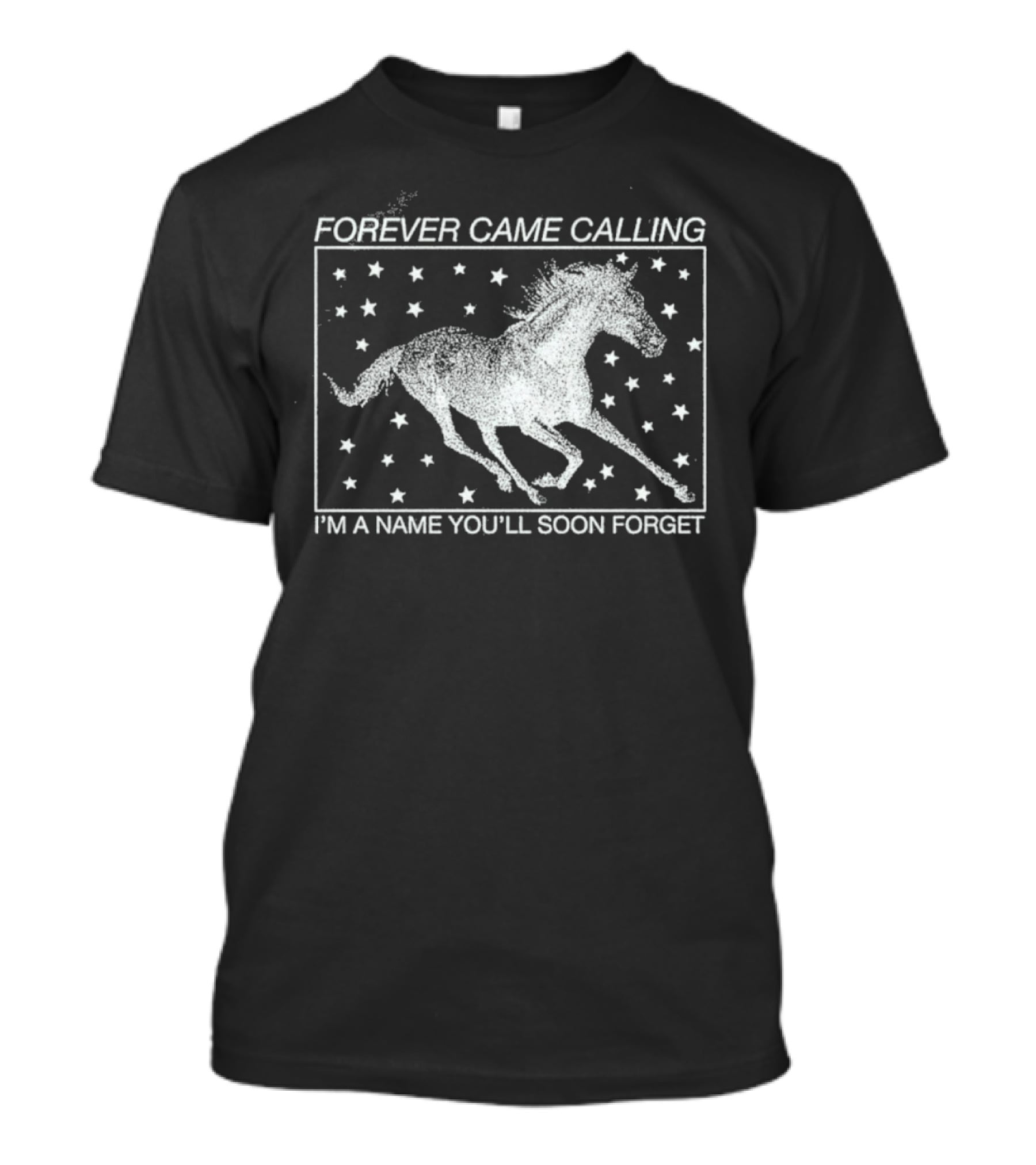 Forever Came Calling Wild Horses I'm A Name You'll Soon Forget T-Shirt