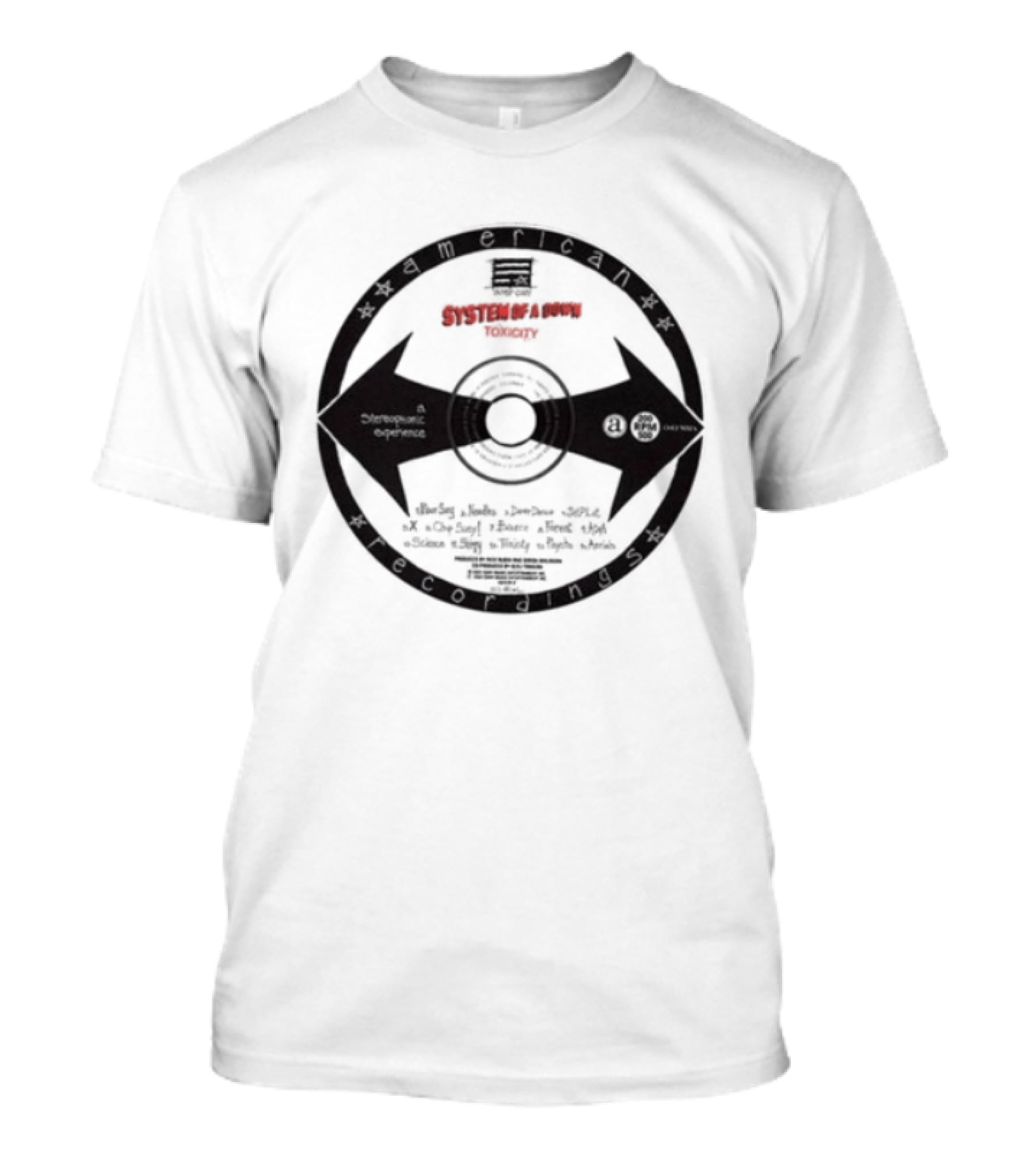 System Of A Down Toxicity Album Steal This Album CD T-Shirt