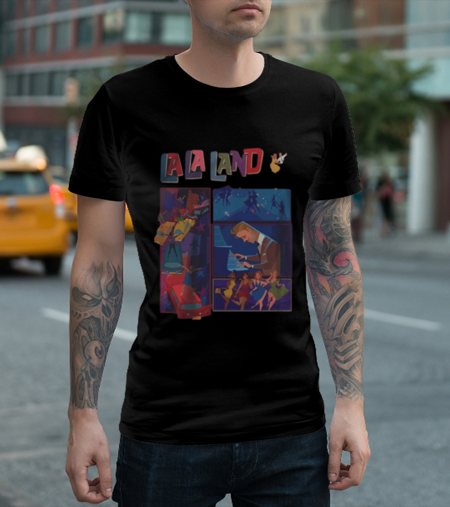 La La Land Vignettes Piano Dance Scenes Lionsgate Store T-Shirt