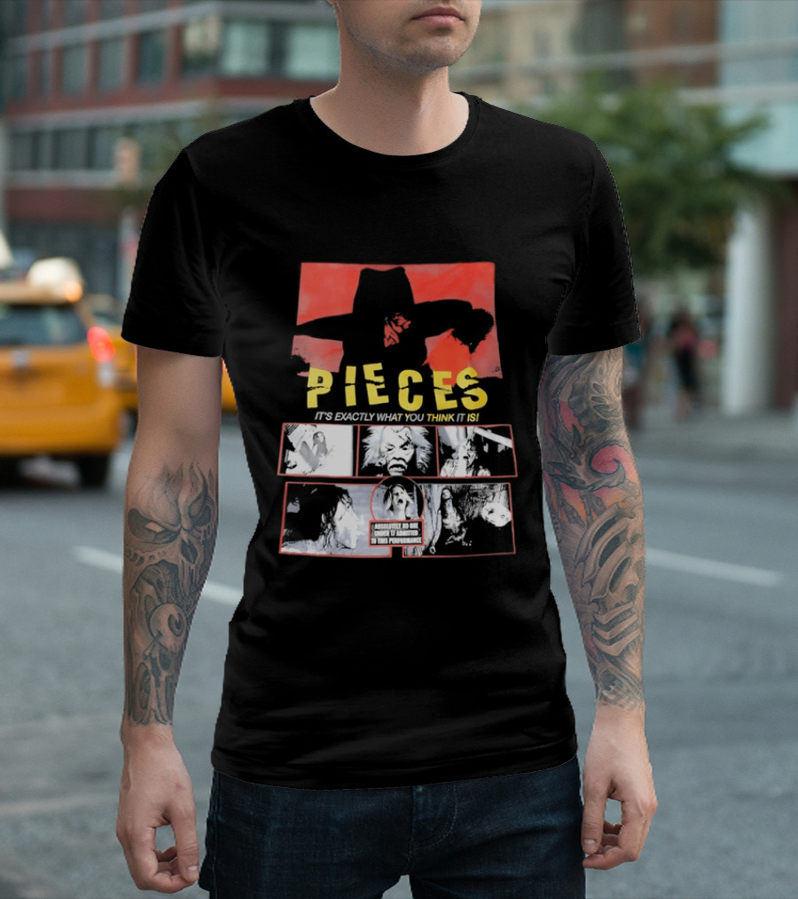 Pieces It's Exactly What You Think It Is Puzzle Collage T-Shirt